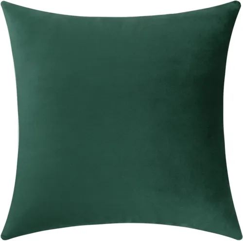 Miniatura 48 de Jeneoo Cómodas fundas de almohada de terciopelo suaves y gruesas para niños, para sofá, fundas de cojín decorativas sólidas cuadradas para Lavanda