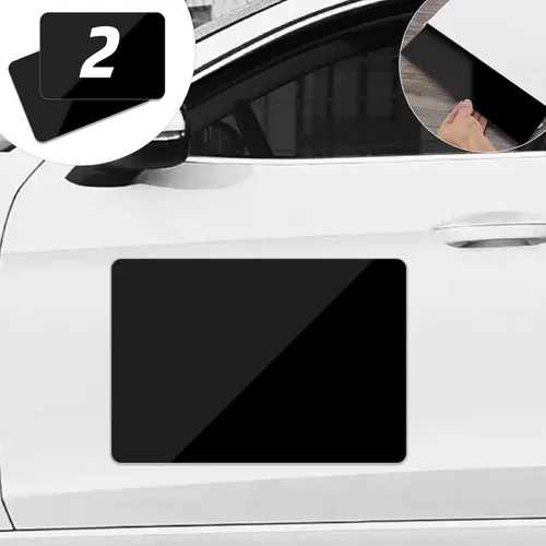 Miniatura 11 de Paquete de 4 imanes en blanco de 17 x 12 pulgadas con 50 mils, evita arañazos y abolladuras en el automóvil, esquinas redondeadas, imán