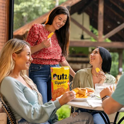 Miniatura 9 de Utz Papas fritas para barbacoa, 1 onza (paquete de 60), papas fritas crujientes hechas de papas frescas, aperitivos individuales crujientes