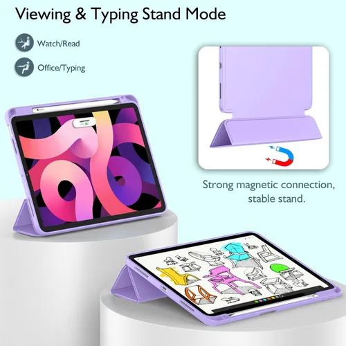 Miniatura 5 de ZryXal Funda para iPad Air de 11 pulgadas M3 2025/M2 2024, Funda para iPad Air de 5ª generación/4ª generación 2022/2020 de 10.9 pulgadas