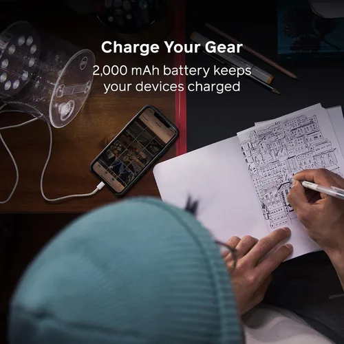 Miniatura 5 de BioLite Luci Charge - Linterna solar recargable inflable para acampar, carga 150
