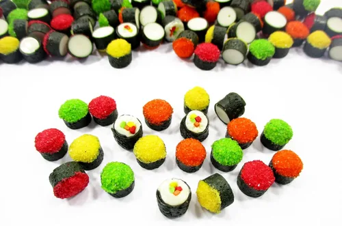 Miniatura 4 de Casa de muñecas Comida 20 Japonés Comida Sushi Tekkamaki Miniatura Alimentos Sueltos 14996