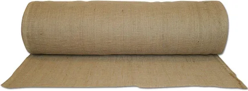 Miniatura 2 de LA Linen Rollo de tela de arpillera de 60 pulgadas de ancho, rollo de 50 yardas/natural