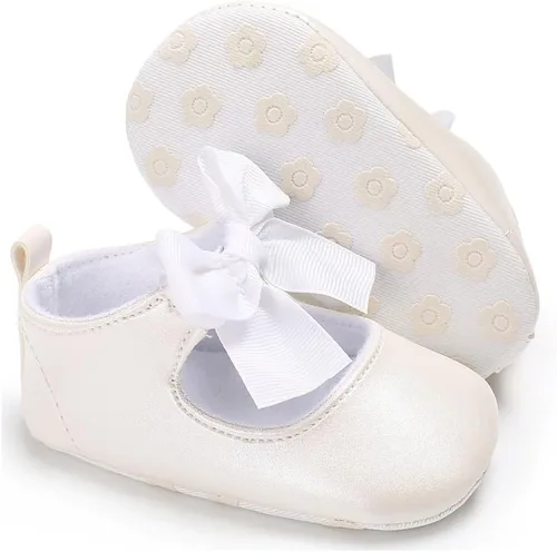 Miniatura 5 de Zapatos planos de ballet Mary Jane para bebés y niñas pequeñas, vestido de princesa para cuna