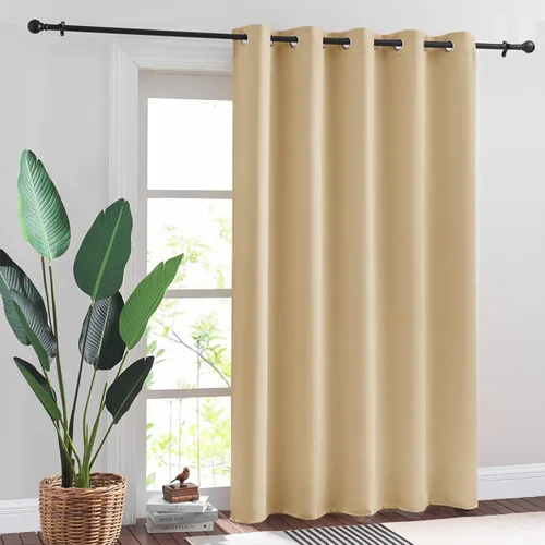 Miniatura 25 de RYB HOME - Cortinas opacas para patio - Cortinas con ojales sólidos, paneles de ventana grandes, eficiencia energética, cortinas de privacidad