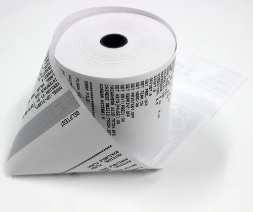 Miniatura 5 de (10 Rolls) 3 1/8 x 230 thermal paper square POS cash register thermal receipt paper rolls bpa free BuyRegisterRolls