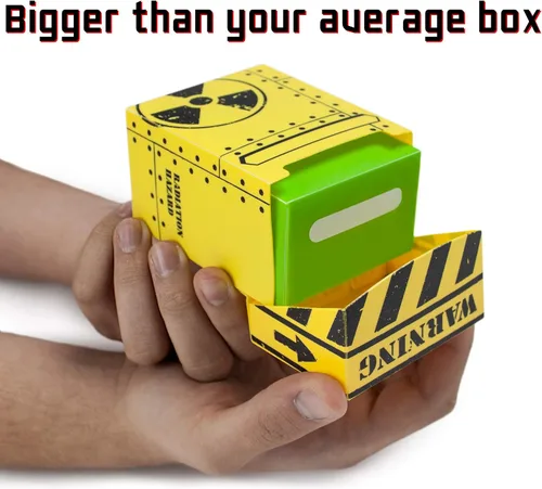 Miniatura 3 de Stratagem The Big Box - Caja de cartas con divisor Caja TCG para tarjetas de béisbol, MTG, juegos de cartas coleccionables 1 paquete - OVNI