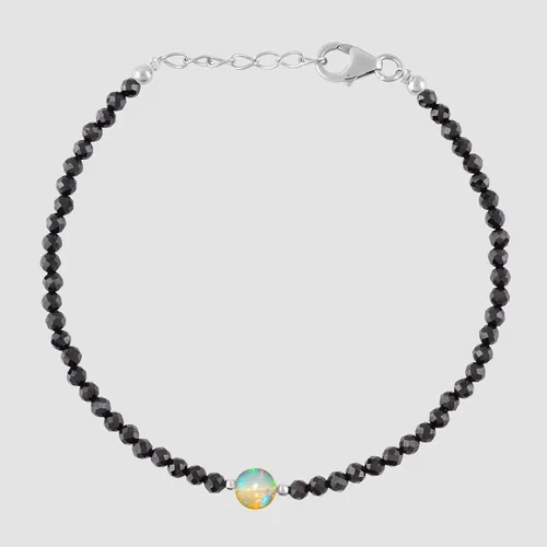 Miniatura 23 de Multi Gemstone Dainty Choker Bracelet