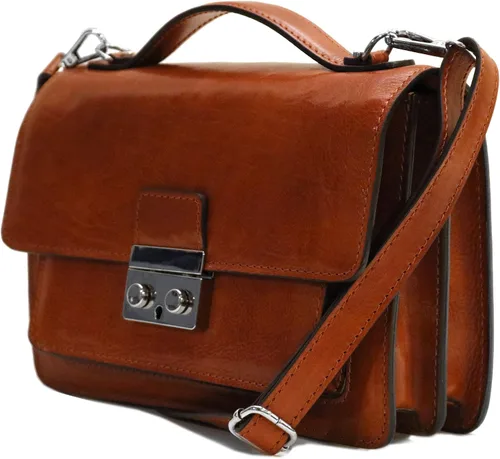 Miniatura 2 de Floto Milano Mini bolso de cuero de grano completo