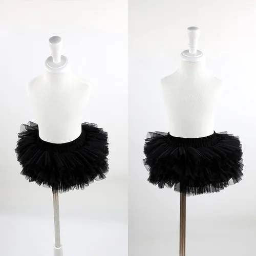 Miniatura 2 de Slowera Falda tutú suave y suave con funda para pañales para niñas