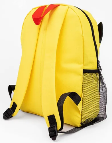 Miniatura 4 de Pokemon Pikachu - Juego de mochila (4 piezas, estuche para lápices, set de almuerzo, botella de agua, color amarillo)