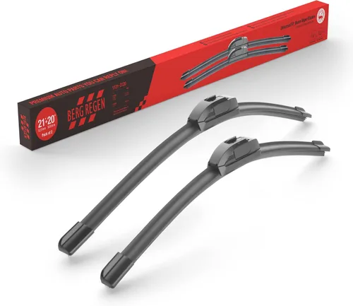 Miniatura 34 de BERG REGEN Escobillas de limpiaparabrisas de 13 + 13 pulgadas de repuesto para Jeep Wrangler 1997-2006, calidad original de equipo original