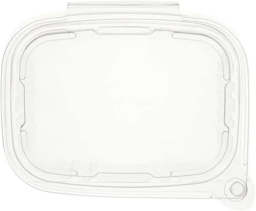 Miniatura 12 de Restaurantware Tamper Tek - Contenedores para llevar de 8 onzas, 100 recipientes a prueba de manipulaciones, tapa con bisagras, recipientes