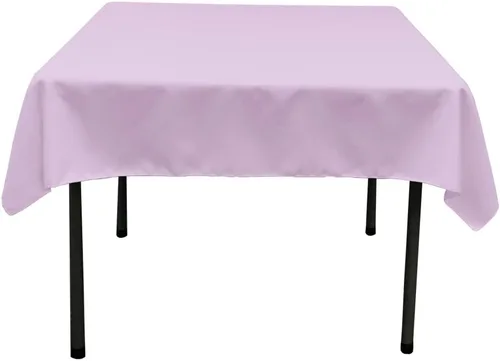 Miniatura 118 de LA Linen. Mantel cuadrado de popelina de poliéster