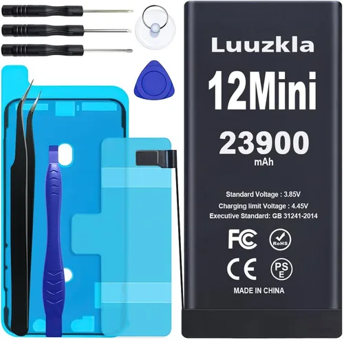 Miniatura 8 de Batería de 23900 mAh compatible con iPhone 11, nueva actualización, repuesto de batería de gran capacidad, compatible con iPhone 11, con kits