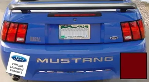 Miniatura 24 de Adhesivos de letras para parachoques trasero para Ford Mustang Negro (Brillo) -CB (se adapta a 1999-2004)