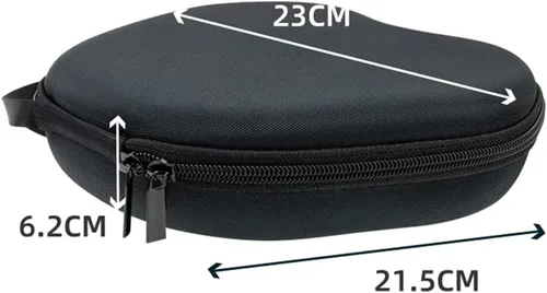 Miniatura 3 de Funda para auriculares compatible con Edifier W820NB Reemplazo Hard Shell Bolsa de transporte de viaje forEdifier W820NB (negro)