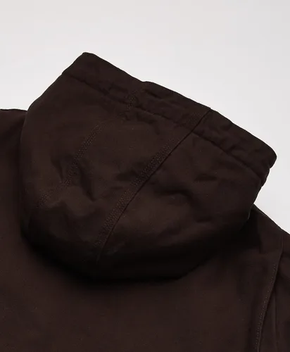 Miniatura 4 de Carhartt - Chaqueta con forro de sherpa de pato lavado de ajuste suelto para hombre
