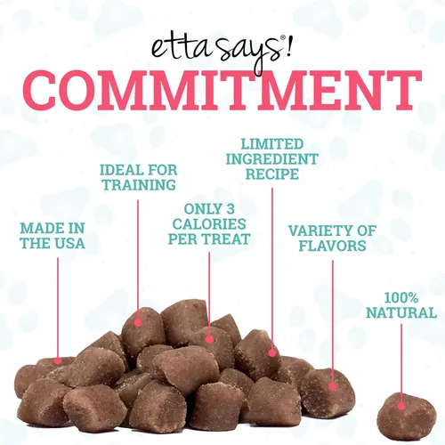 Miniatura 4 de etta says! Golosinas de entrenamiento - Golosinas suaves de cerdo y tocino totalmente naturales para perros - Hechas en Estados Unidos