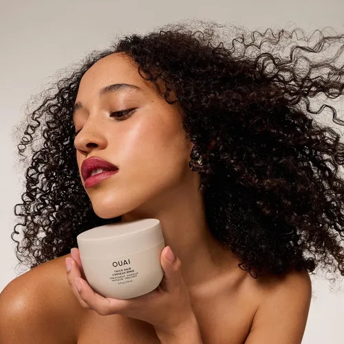 Miniatura 7 de OUAI Mascarilla gruesa para el cabello – Mascarilla para el cabello acondicionador profundo con aceite de almendras, aceite de oliva y queratina