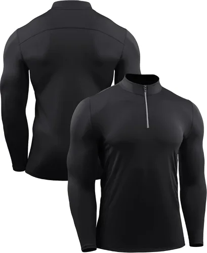 Miniatura 2 de NELEUS Paquete de 3 camisetas de compresión atlética para hombre