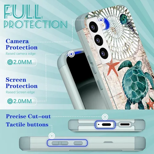 Miniatura 130 de Funda para Samsung Galaxy S22 - Funda de Teléfono para Mujeres Chicas Lindas Cubierta Diseño Único Estético Genial para Adolescentes Kawaii Fresa