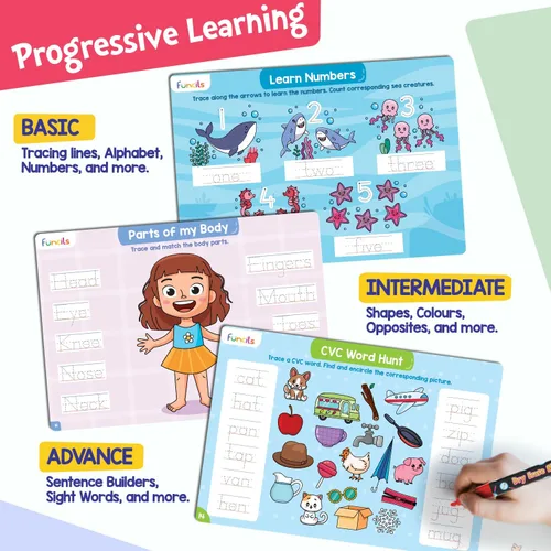 Miniatura 7 de Aprende a escribir para niños: juguetes y juegos educativos, actividades de aprendizaje preescolar y jardín de infantes, libro de práctica
