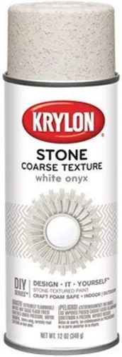 Miniatura 8 de Krylon K18201 Pintura en aerosol de acabado de textura de piedra gruesa, granito negro, 12 onzas