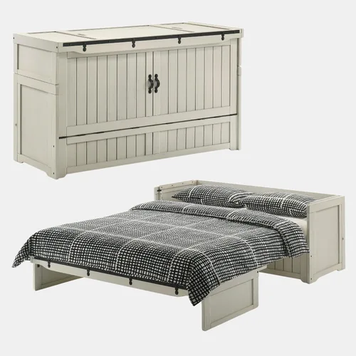 Miniatura 14 de Night & Day Murphy Cube - Cama tamaño Queen lista para montar con colchón de espuma viscoelástica SDS personalizado de 6 pulgadas (chocolate oscuro)