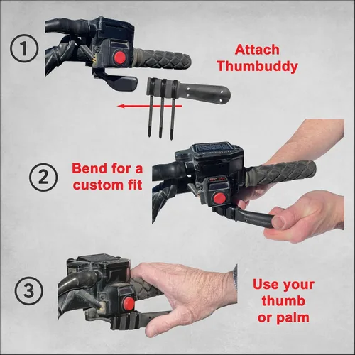 Miniatura 5 de Extensor de Acelerador Thumbuddy - Modelo TB1