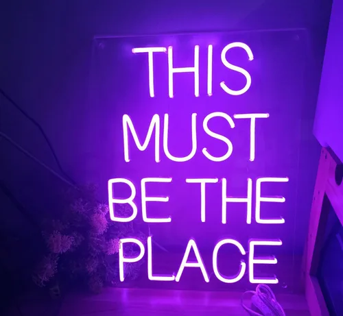 Miniatura 4 de Letreros de neón personalizados, letrero de neón personalizado para boda, dormitorio, regalo de fiesta de cumpleaños, letrero de luz LED grande