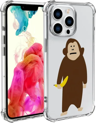 Miniatura 10 de Funda de teléfono con diseño de gato lindo para iPhone 11, funda de gato negro, cubierta de funda transparente de teléfono con cuatro esquinas