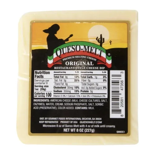Miniatura 7 de Original Queso-Melt Cheese, 8 onzas, paquete de 10