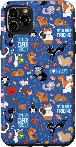 Miniatura 13 de Disney Carcasa para iPhone 17, diseño de gatos I Love My Cat