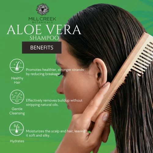 Miniatura 4 de Mill Creek Champú Aloe Vera (natural y orgánico) - 14 fl. oz.
