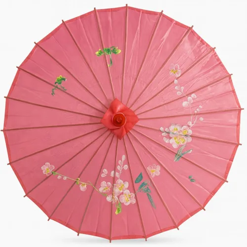 Miniatura 12 de JapanBargain, parasol japonés asiático de nylon chino para fotografía, cosplay, disfraces, boda, fiesta, decoración del hogar, tamaño para niños, 22
