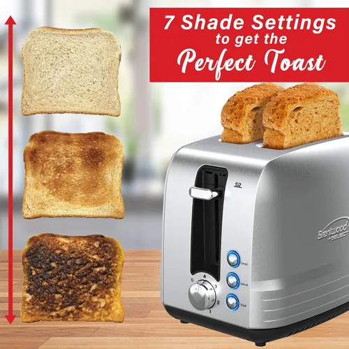 Miniatura 3 de Brentwood Electrodomésticos TS-227S Tostadora, cocina residencial, Plata