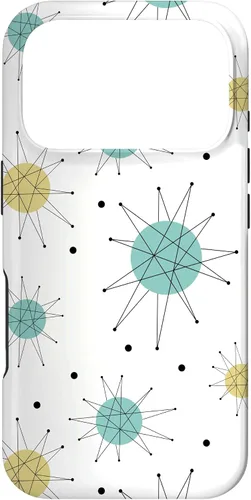 Miniatura 30 de Franciscan Starburst Mid Century Modern Atomic Era Pattern Case for iPhone 17