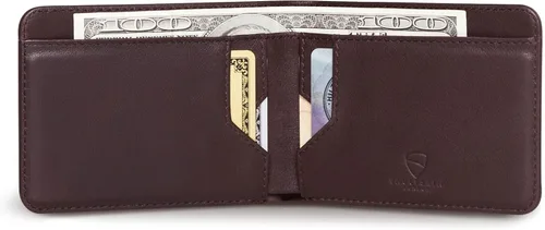 Miniatura 4 de Vaultskin MANHATTAN - Cartera plegable minimalista delgada y tarjetero de crédito con bloqueo RFID e ideal para bolsillo frontal