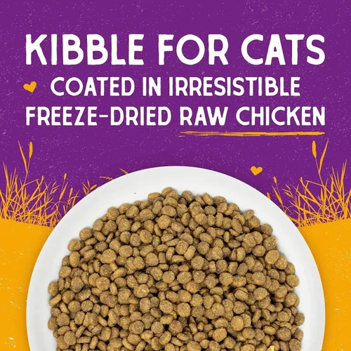 Miniatura 5 de Stella & Chewy's Comida para Gatos con Recubrimiento Crudo – Croquetas Altas en Proteínas, Sin Granos con Pollo Sin Jaulas – Apoyo Digestivo Premium