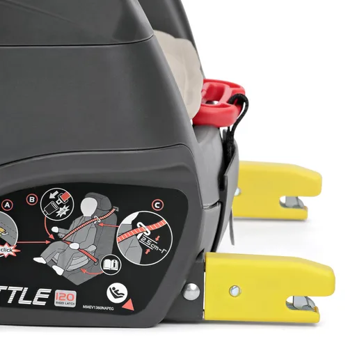 Miniatura 4 de PEG Viaggio Shuttle – Asiento elevador sin respaldo – Astral Para niños de 40 a 120 libras - Hecho en Italia