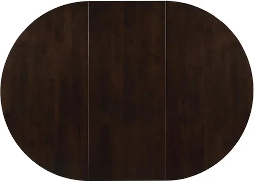 Miniatura 5 de Mesa de comedor ovalada con extensión de hojas