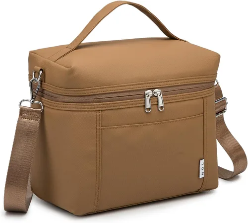 Miniatura 60 de NOL Natural Organic Lifestyle - Loncheras aisladas para mujer, bolsa enfriadora, ligera, de nailon, impermeable, para el trabajo