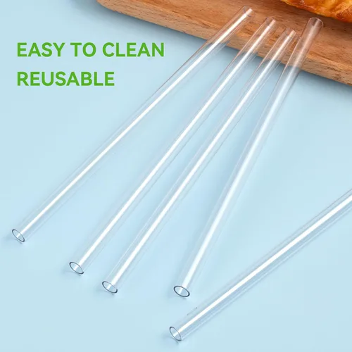Miniatura 8 de Pajitas para vasos YETI de 25 onzas y 26 onzas, popote de repuesto para vasos Yeti Rambler con tapa de pajilla, popote de plástico transparente