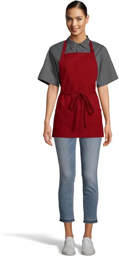 Miniatura 9 de Uncommon Threads Delantal ajustable unisex con 3 bolsillos para restaurante