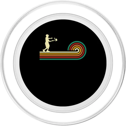Miniatura 2 de Pickleball retro vintage Pickleball paddles Sunset gift PopSockets MagSafe PopGrip for iPhone