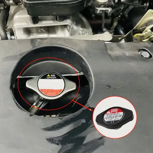 Miniatura 5 de Tapa de radiador de refrigeración con cubierta anti-calor 19045-PAA-A01 para Acura RSX MDX TSX Honda Civic Accord Odyssey CR-V y más vehículos