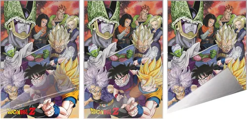 Miniatura 3 de Dragonball Z - Póster impreso para serie de televisión (personaje de la Saga de Celdas (Tamaño: 24 x 36 pulgadas) (póster laminado)