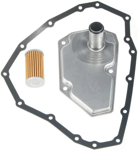 JINYI Filtros de aceite de transmisión 3PCS y conjunto de juntas de sartén compatibles con Nissan Altima Maxima Sentra, OE: 33010-JF015,3172628X0A
