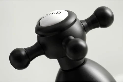 Miniatura 4 de Kingston Brass KS1970BX - Grifo de baño extendido de 8 pulgadas, negro mate Mate negro